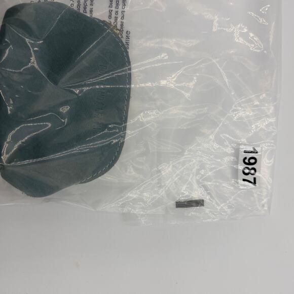 Portland Leather Company Coin Purse Bag Teal Small MermaidCore Vacation Coastal - Picture 8 of 8